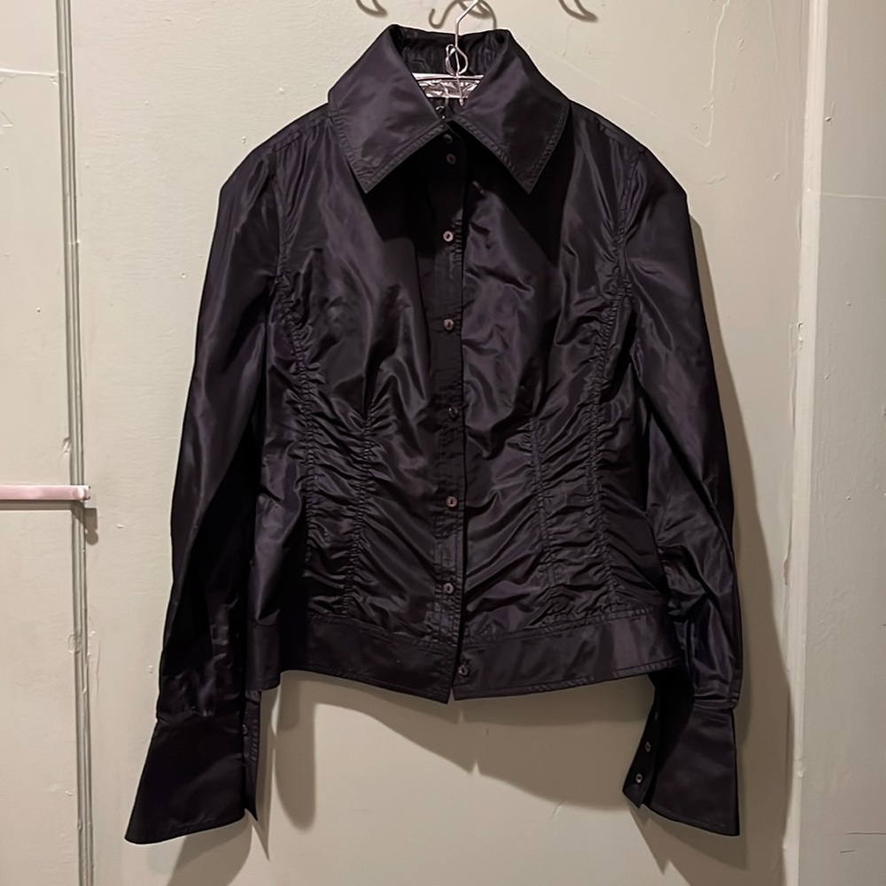 Charles Nolan silk light weight top.